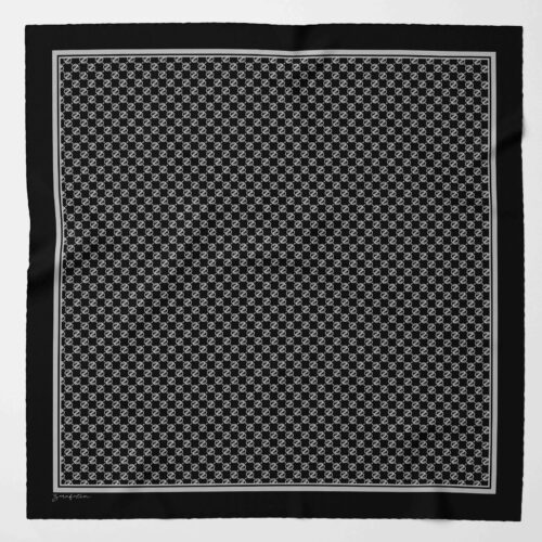 Z LOGO DESEN İPEK TWİLL EŞARP