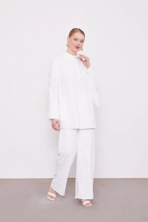 LEVİDOR KOLLARI ZİNCİR PENCERE DETAYLI İKİLİ TAKIM