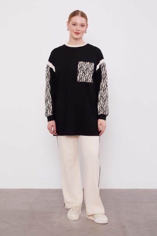 LEVİDOR CEP DESEN DETAYLI SPOR TAKIM