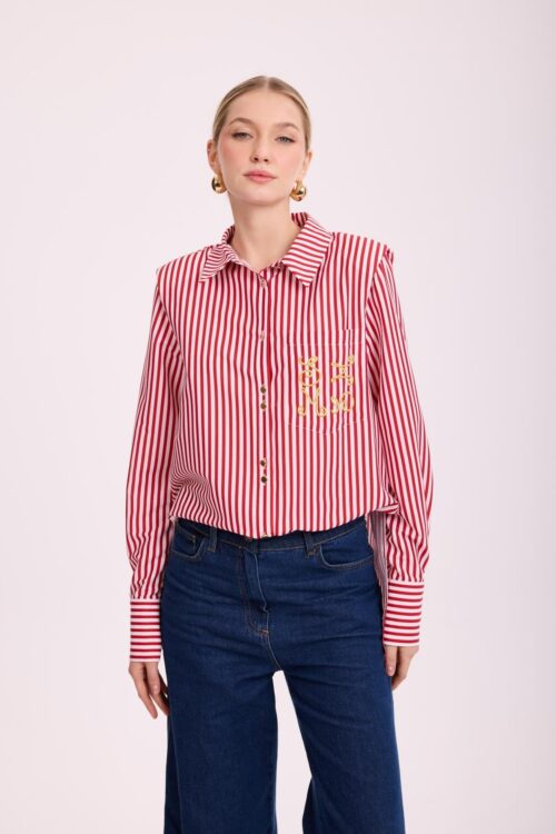 MISSEMRAMISS MSSM ÇİZGİLİ GÖMLEK