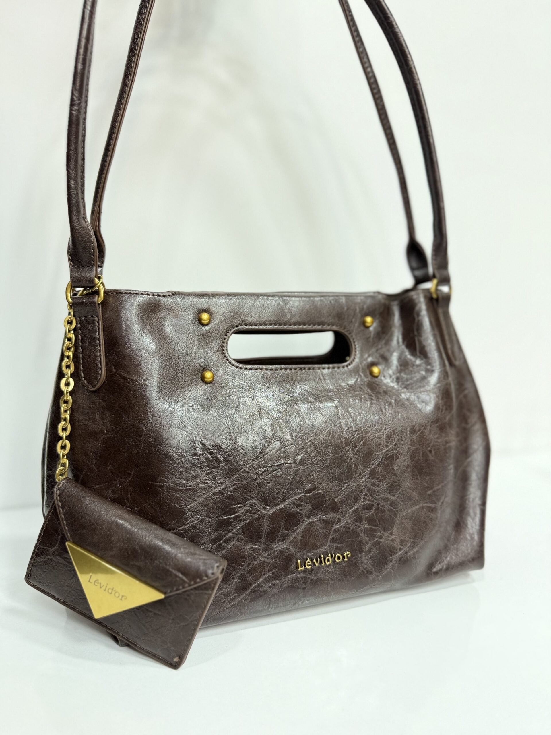 LEVİDOR CÜZDAN CHARM DETAYLI ÇANTA