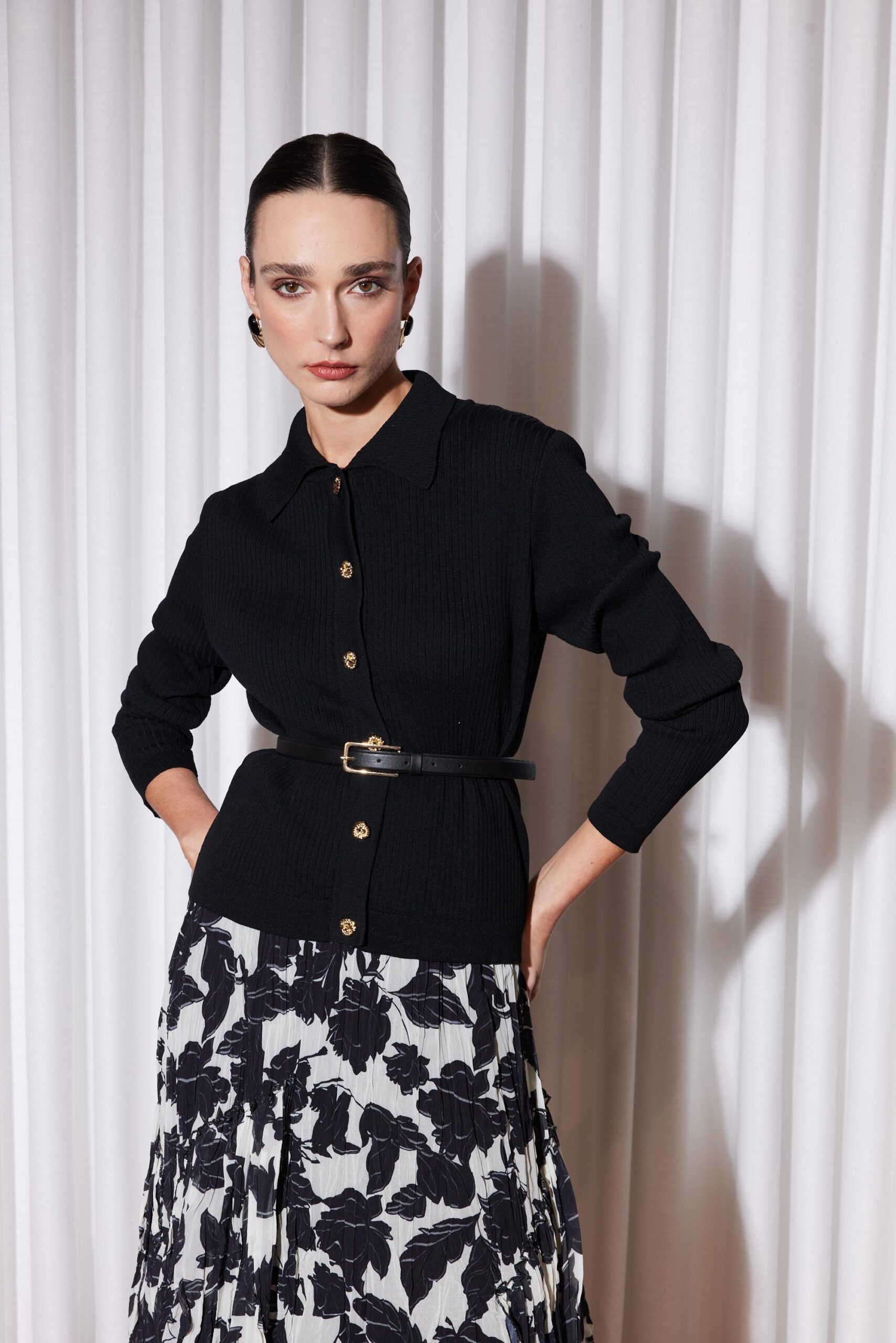 MISSEMRAMISS BELLE NOIR MİDİ HIRKA