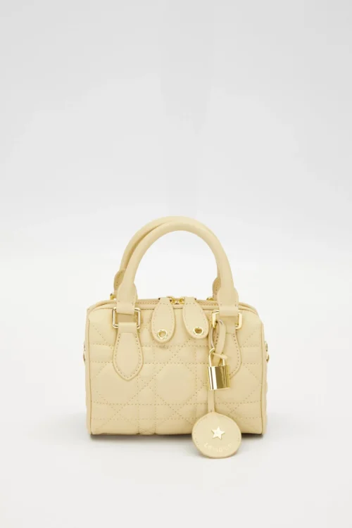 LEVİDOR AÇIK YEŞİL KİLİT AKSESUAR DETAYLI EL ÇANTASI